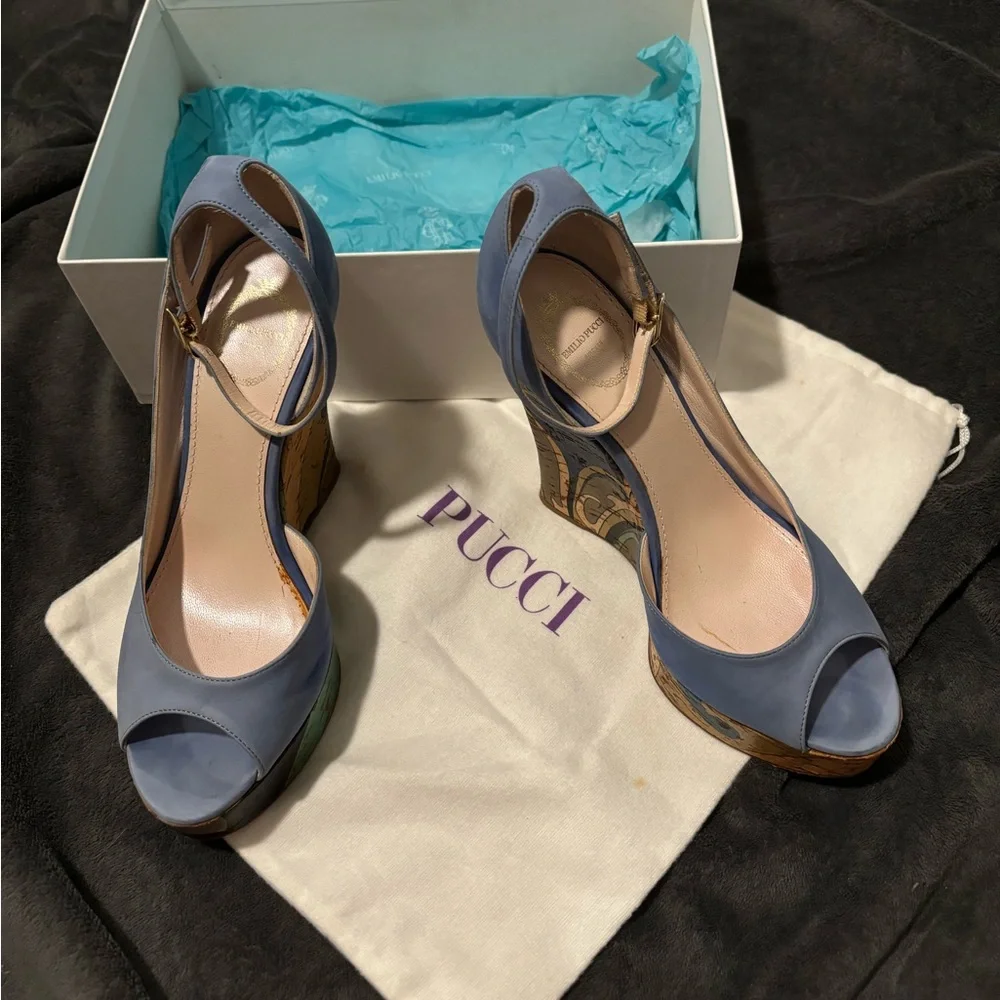 Emilio Pucci Runway Pumps Heels Wedges